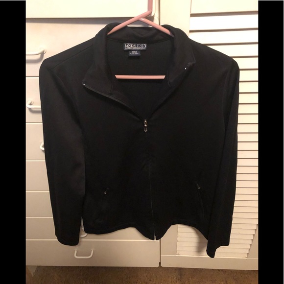 Landâs Ends Black VTG âJogging Track Suitâ - Picture 2 of 10